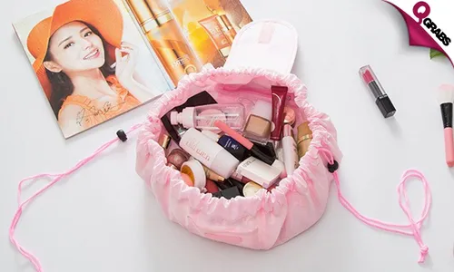 Portable Drawstring Cosmetic Pouch!